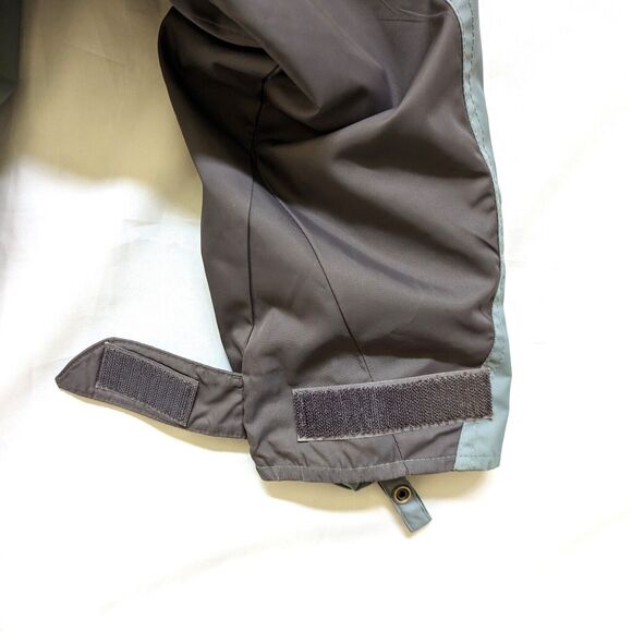 Champion Womens Medium Gray Hooded Nylon Jacket Wind Water Resistant Lined - Picture 7 of 12